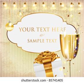 Christmas banner.
