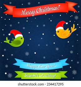 Christmas banner background 