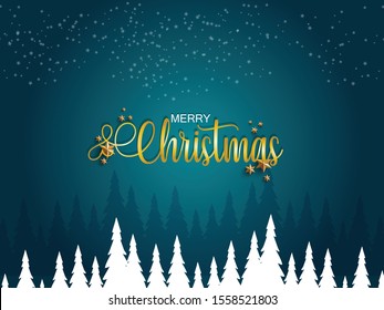 Christmas banner. Background Xmas design of sparkling lights garland, with realistic gifts box, black snowflake and glitter gold confetti. Horizontal christmas poster, greeting cards, headers, website