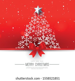 Christmas banner. Background Xmas design of sparkling lights garland, with realistic gifts box, black snowflake and glitter gold confetti. Horizontal christmas poster, greeting cards, headers, website