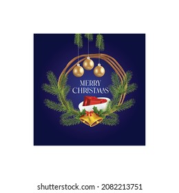 Christmas banner. Background Xmas design of sparkling lights garland, with realistic gifts box, black snowflake and glitter gold confetti. Horizontal christmas poster, greeting cards, headers, website