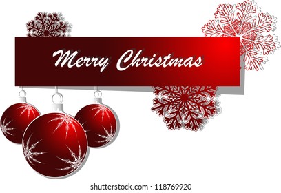 Christmas banner for design.