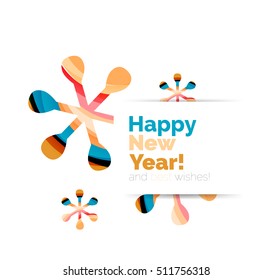 Diseño de pancartas navideñas con espacio en blanco para texto promocional. Ilustración del vector