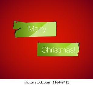 Christmas banner, easy editable
