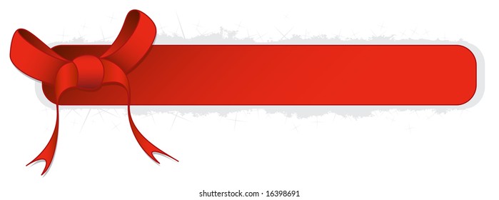 Christmas banner. Global colors used. Everything on separate layers if you want to remove or use any particular part of the illustration.