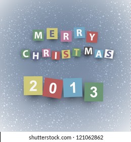 Christmas banner set