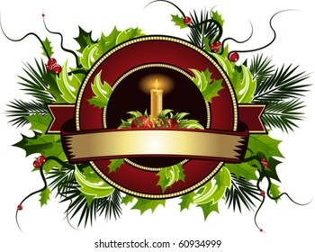 christmas banner vector