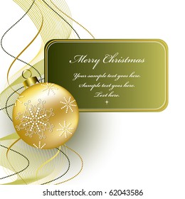 Christmas Banner. Vector.