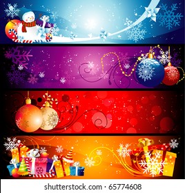 christmas banner vector