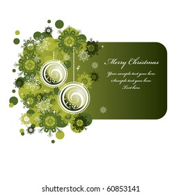 Christmas Banner. Vector. eps10.