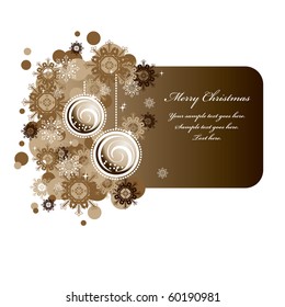 Christmas Banner. Vector Illustration.