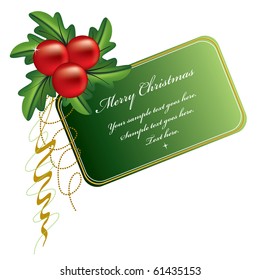 Christmas Banner. Vector Illustration.