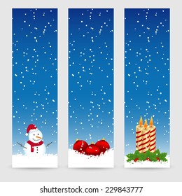 Christmas banners