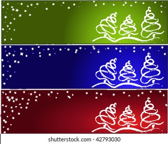 Christmas banners