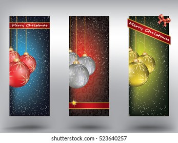 Christmas banners