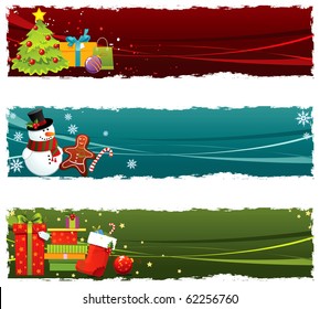 Christmas banners