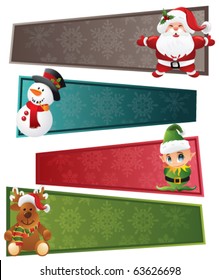 Christmas banners