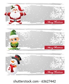 Christmas banners