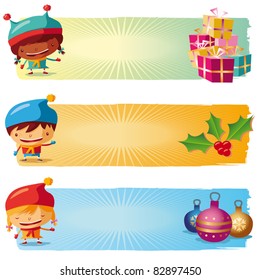 Christmas banners