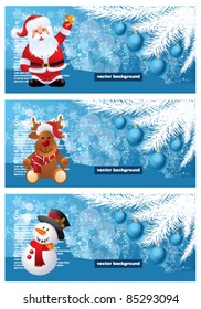Christmas banners