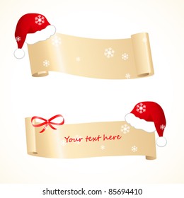 Christmas banners