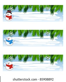 Christmas banners
