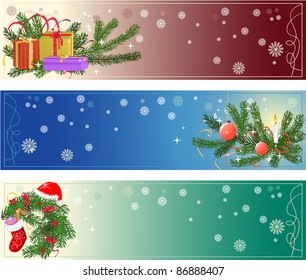 Christmas banners