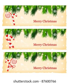 Christmas banners