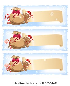 Christmas banners