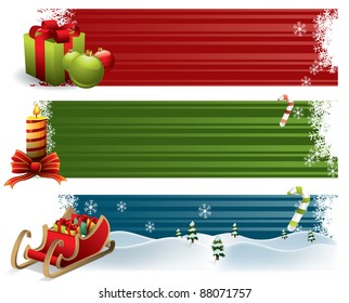 Christmas banners