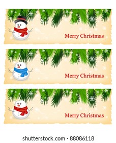 Christmas banners