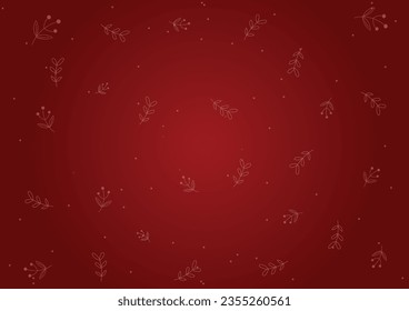 Christmas banners with decorated stars  With snow frames on a red background. Festive header design for your website.