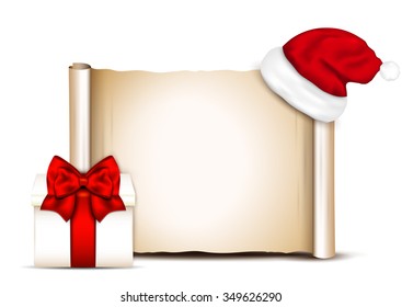 Christmas banners on white background. Vector illustration.