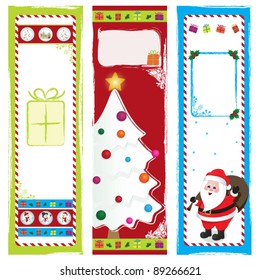 Christmas Banners. Vector christmas banners