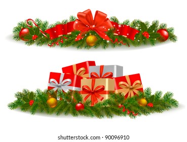 Christmas banners. Vector.