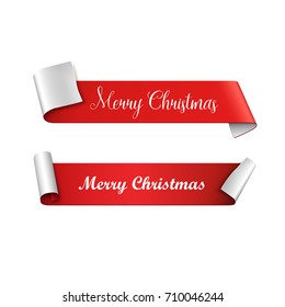 Christmas banners. Vector illustration.