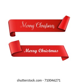 Christmas banners. Vector illustration.