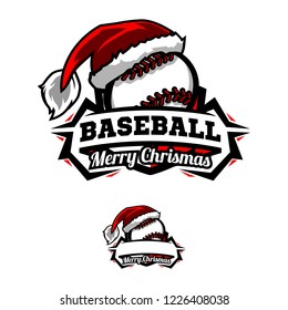  Christmas Baseball Logo