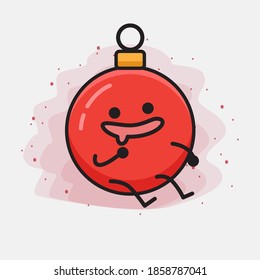 Christmas Bauble Ball Cute Vector Character Illustration