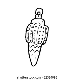 christmas bauble cartoon