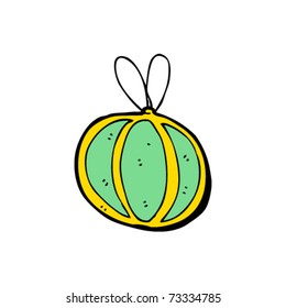 christmas bauble cartoon