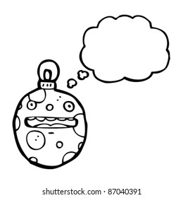 personaje de navidad bauble