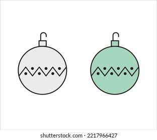 Navidad bestible. Aplanar el arte para proyectos de navidad