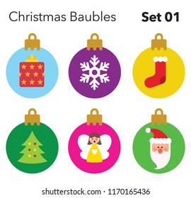 Christmas Bauble  - Set 01