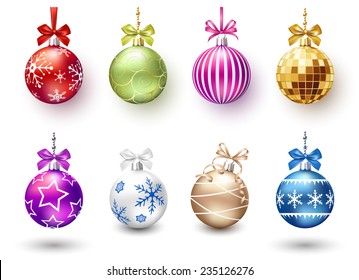 Christmas bauble set
