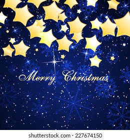 Christmas beautiful background. Vector Illustration. Clip-art