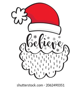 Christmas Believe Santa Design Collection