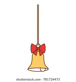 christmas bell with bowntie