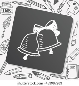 Christmas bell doodle