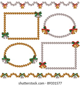 christmas bell frame set